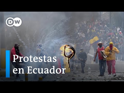 Aumenta la violencia en las manifestaciones indígenas en Ecuador