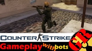 Counter-Strike v1.6 gameplay with Hard bots - Italy - Counter-Terrorist
