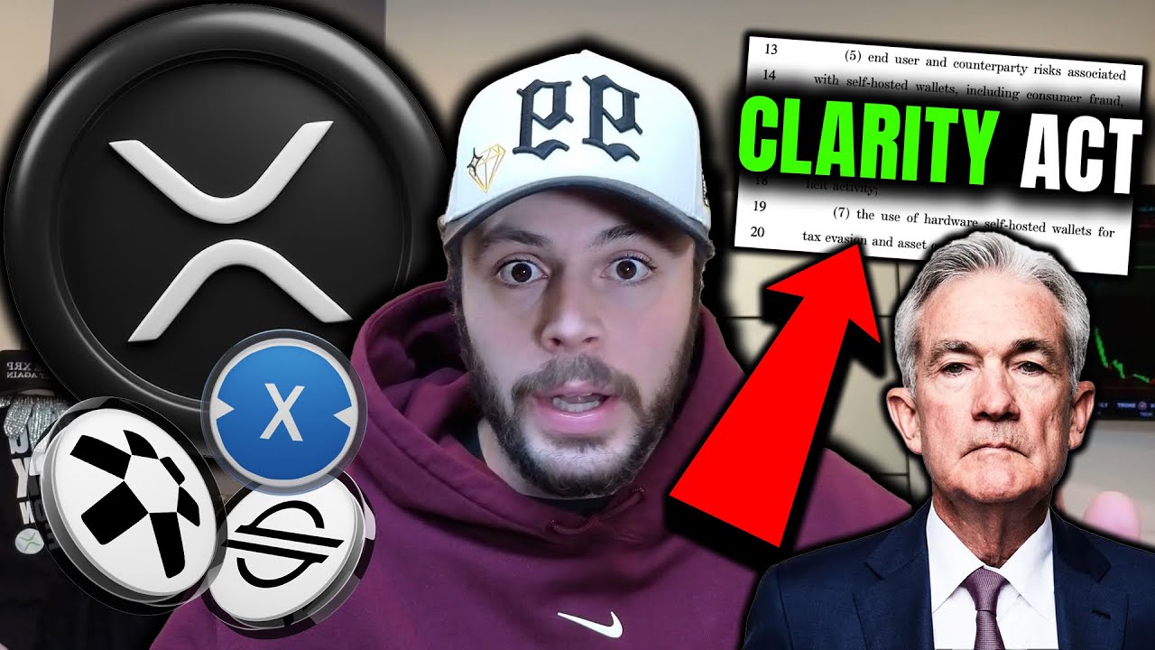 This Is BULLISH For XRP + HBAR! Important Crypto Market Update! (Clarity Act)