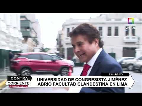 Contra Corriente - SET 17 - EL CONGRESISTA Y SU UNIVERSIDAD CLANDESTINA EN LIMA | Willax