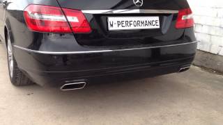 Mercedes E500 W212 Sound