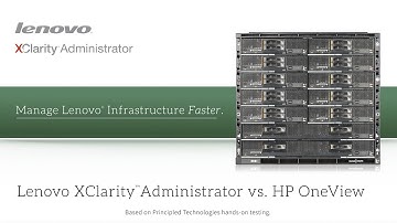 Faster management with Lenovo XClarity Administrator