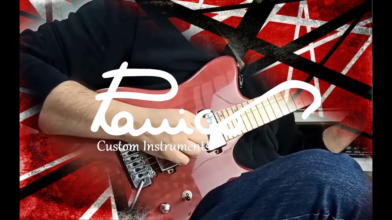 Panico Guitars T series T135T Van Halen - Eruption