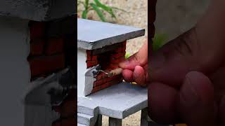 #tiktok #trending #foryou #fyp #diyminihouse #diyminihouse #minihouse #satisfying #tinyhouse