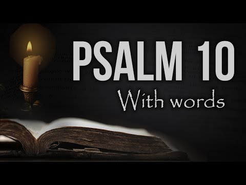 Psalm 10:1-18 | KJV Audio Bible | Reading with words