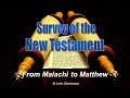 From Malachi to Matthew: The Historical Background of the New Testament