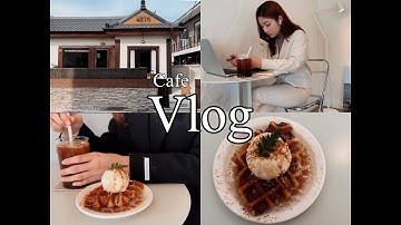 Một ngày đi Cafe - Quán Cafe ở Hàn có thật sự đẹp?  | Cafe Vlog | Vlog cùng Ánh
