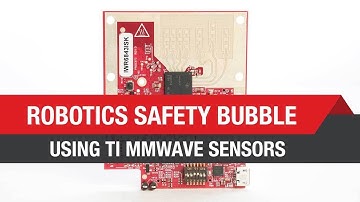 360 Degree Safety Bubble For Robotics Using TI mmWave Sensors