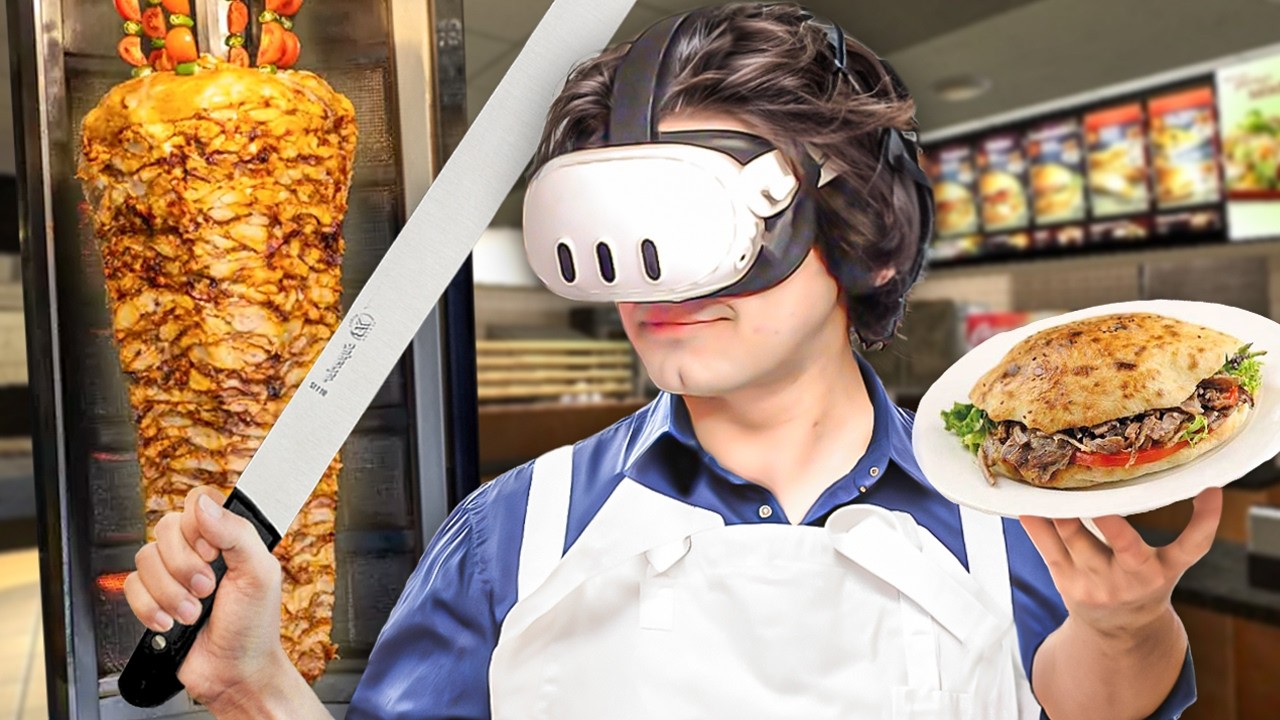 DÖNERCİ OLMA SİMÜLASYONU | Kebab Simulator - iplusd VR