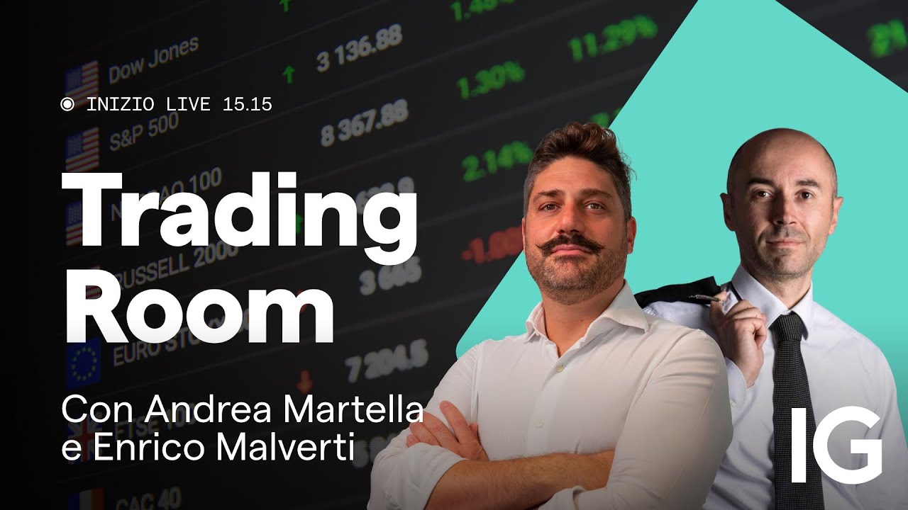 Live Trading con Enrico Malverti e Andrea Martella | IG Trading Room del 10.11.2025