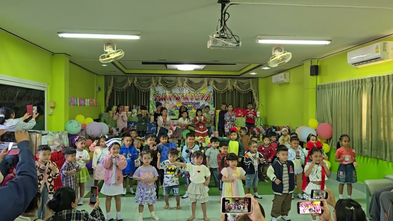 การแสดงวันเด็ก ระดับชั้นอนุบาล