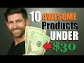 10 Men's Must Haves UNDER $30 Every Guy Needs! (CHEAP Items I LOVE)