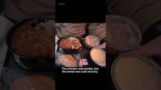 What I ate on 20 hrs Flight to Rome