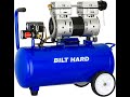 BILT HARD Ultra Quiet Air Compressor, 8 Gallon, Oil-Free, 1 HP, Portable Electric Shop Compressor