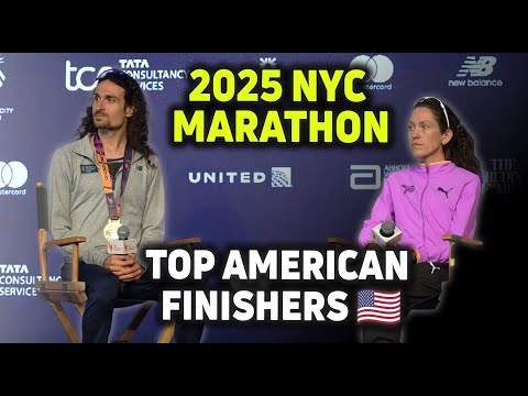 Fiona O'Keefe and Joel Reichow Share Thoughts after being NYC Marathon Top Finishing Americans