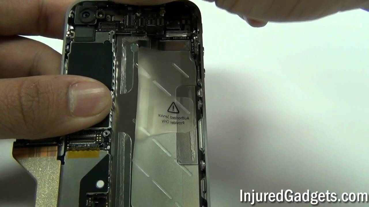 iPhone 4 Home Button and Flex Cable Repair Replacement Guide - YouTube
