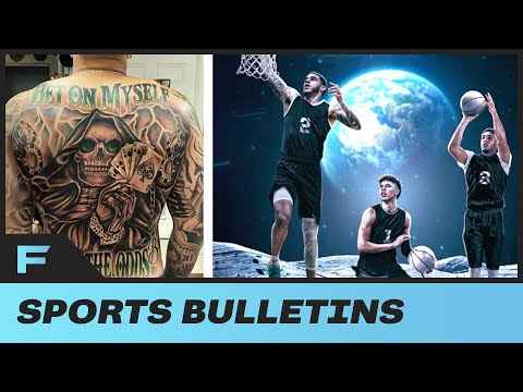 LiAngelo Ball Gets MASSIVE Tattoo On His ENTIRE Back As Ball Bros Officially Sign With Roc Nation!