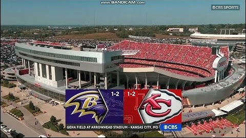 NFL on CBS intro | BAL@KC | Week 4 | 9/28/2025