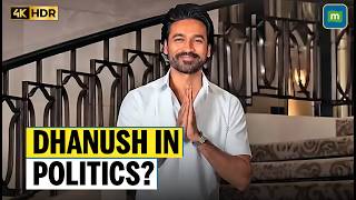 Dhanush’s Political Entry? Actor Keeps Fans Guessing After Mega Meeting