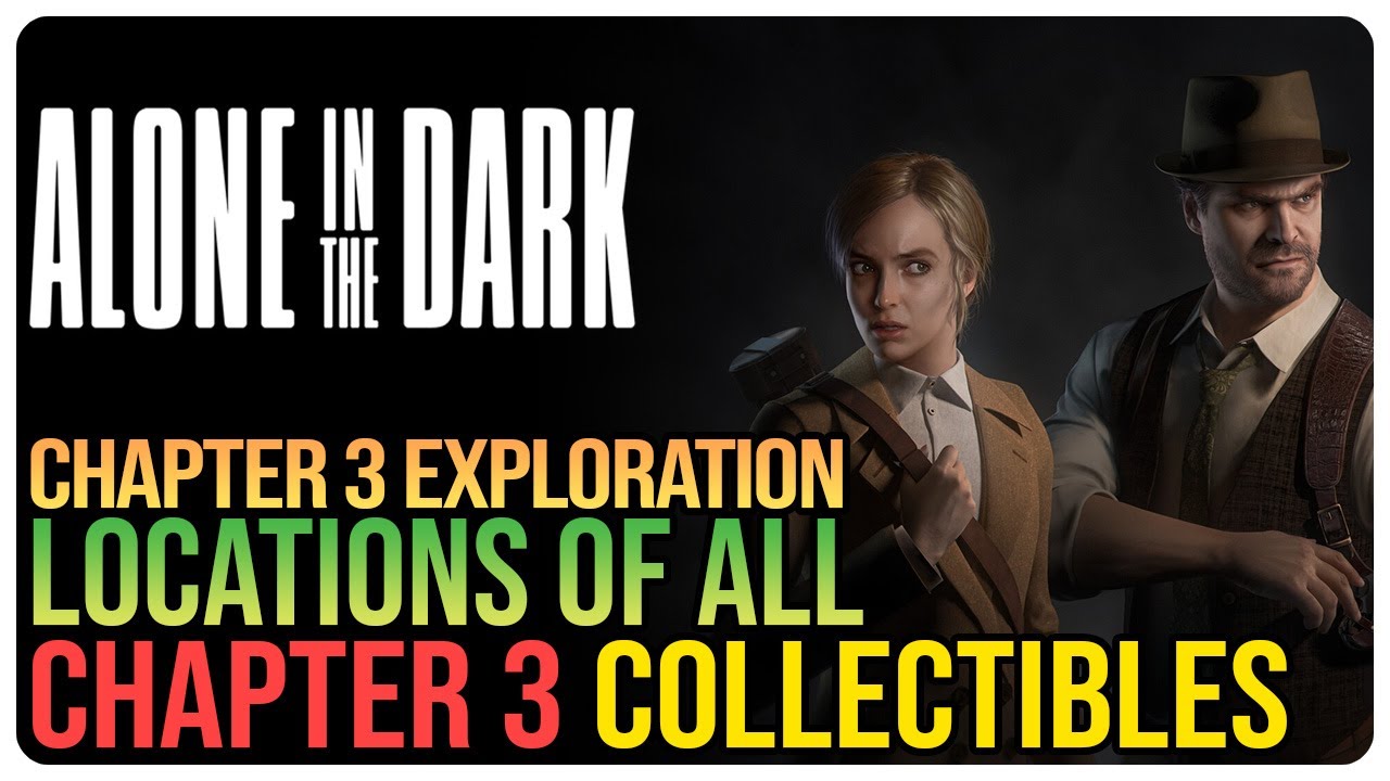 Alone in the Dark 2024 – All Chapter 3 Collectibles - YouTube