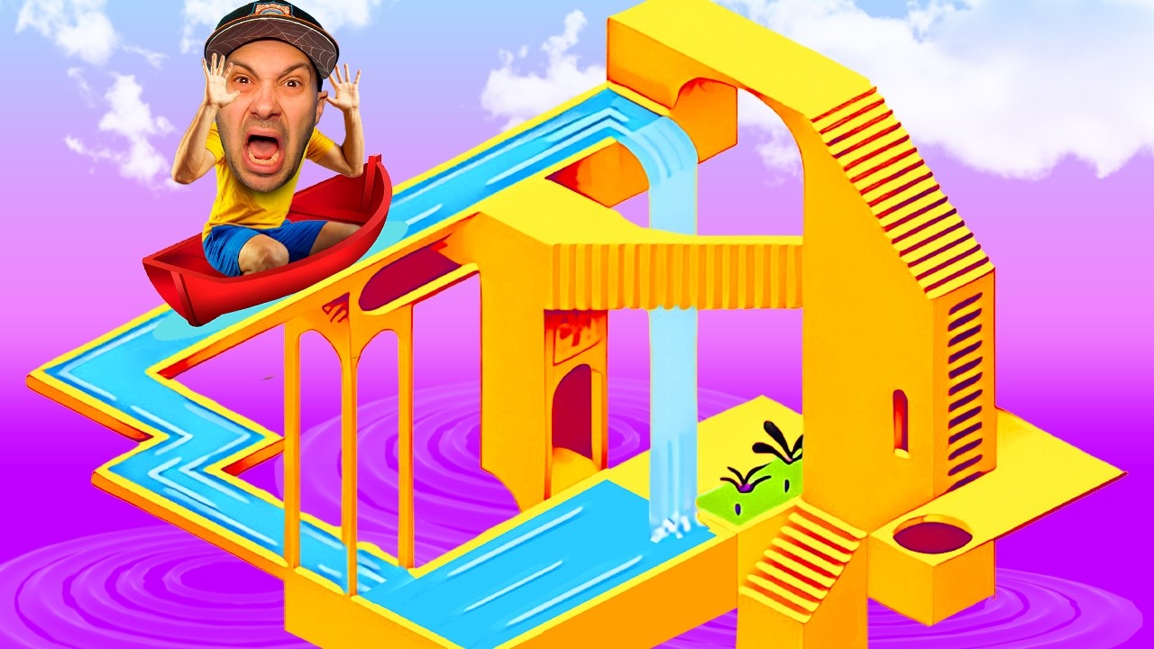 Escaping OPTICAL ILLUSION PUZZLES!