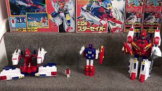 Transformers G1 star sabre. Victory, vintage, Japan, mib, new, generations, 1989, exclusive, combine