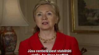 Remarks by U.S. Secretary of State Hillary Rodham Clinton, May 4, 2010.