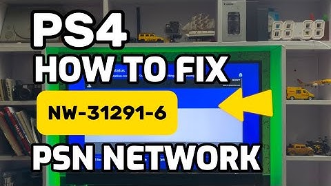 How To Fix PS4 Error NW-31291-6 Cannot Connect to a wi-fi Network Too Weak