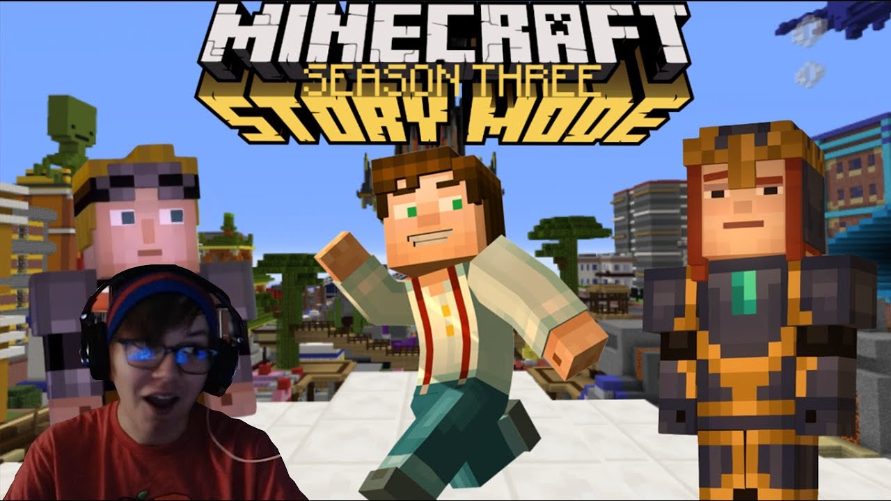 PLAYING MINECRAFT STORYMODE SEASON 3! - YouTube