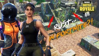 FORTNITE - WE BUILT RUST FROM MW2! (Playgrounds)