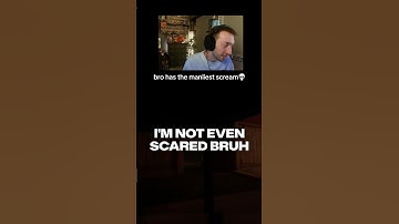 Why did he scream like that?🤣 #horrorgaming #jumpscares #trending