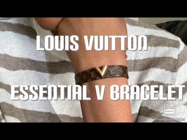 Louis Vuitton Essential V Bracelet Authenticated By Lxr