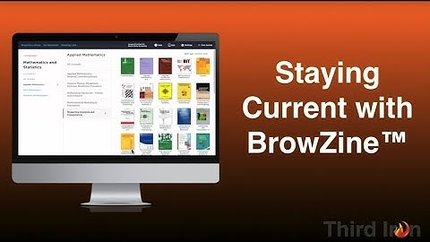 Staying Current with BrowZine™