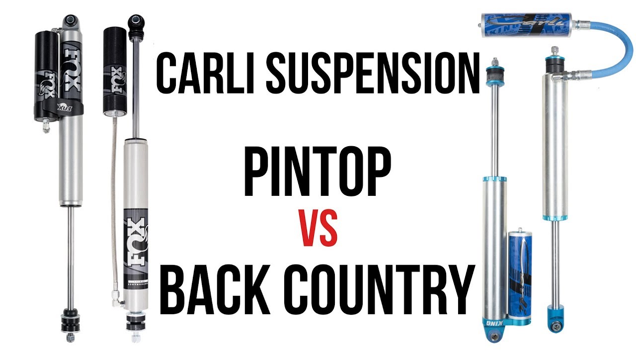 Carli Suspension Back Country VS Pintop Fox or King Shocks? YouTube