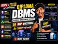 DBMS Most Important Questions | Polytechnic 4th Semester | RGPV & BTER Diploma