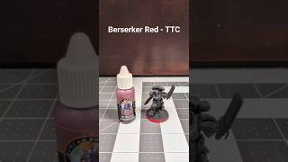 Berserker Red - Two Thin Coats #warhammer40k #miniaturepainting #warhammer
