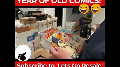 BEST WAY TO TELL THE YEAR OF OLD COMICS! #shorts