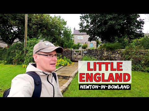 Walking Through an ENGLISH VILLAGE | Newton-in-Bowland (Forest of Bowland)