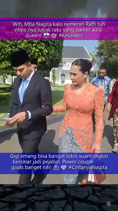 Ms. Nagita When Accompanying Raffi as an  #nagitaslavina1717 #raffiahmad