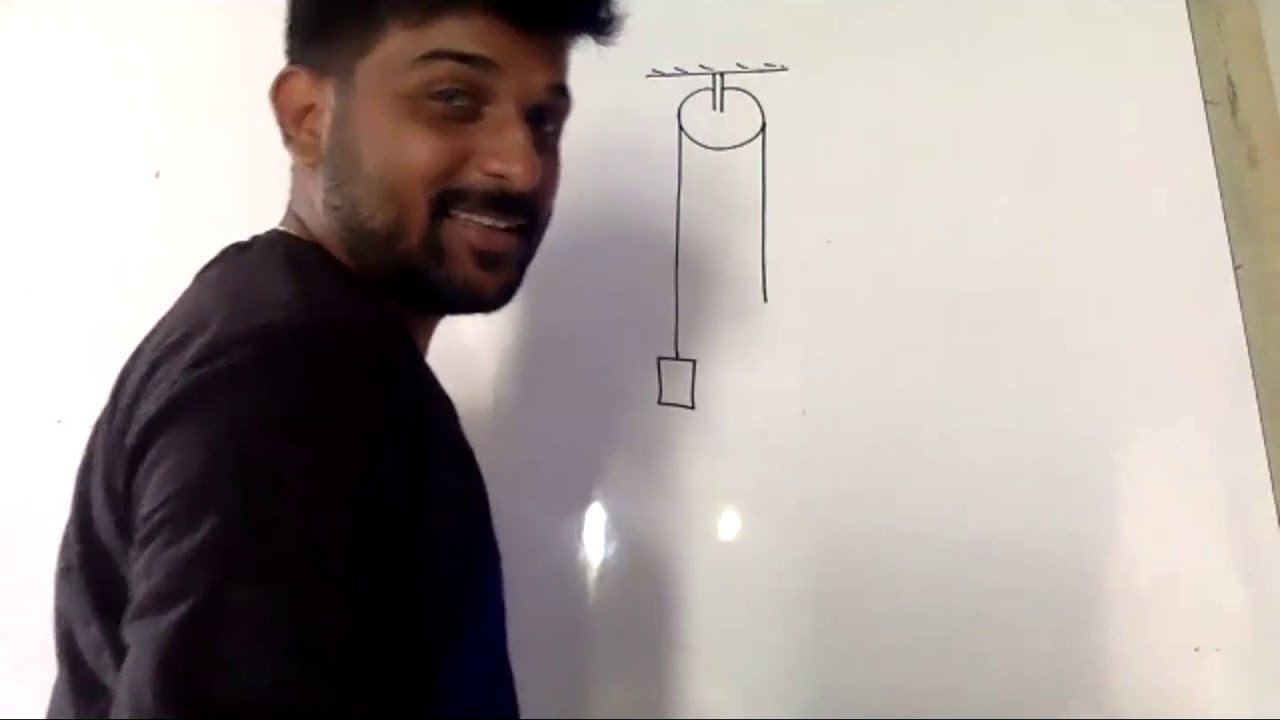 problems on relation between torque and moment of inertia - YouTube