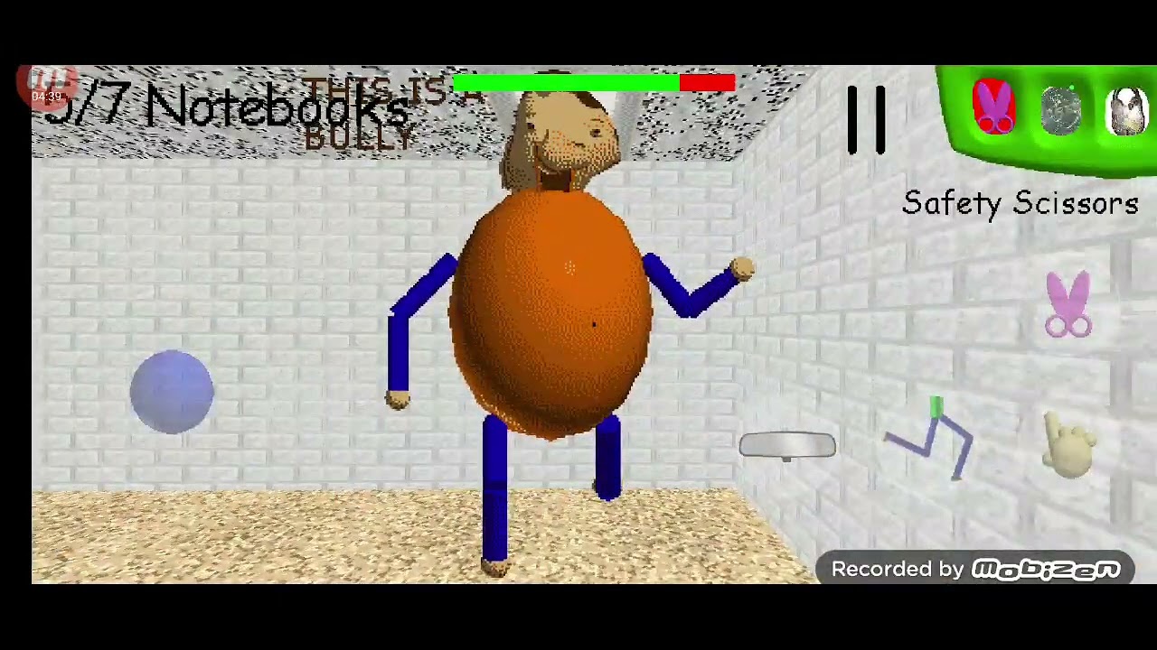 Baldi Basics. Sonu çox əsəb pozucu oldu.Oyunu bitirməyə çalışdım. - YouTube