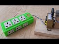 How to Make 220V Electricity generator with Transformer