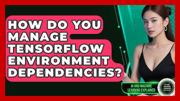 How Do You Manage TensorFlow Environment Dependencies? - AI and Machine Learning Explained