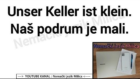 Recenice i pitanja ● #nemackijezikmilica