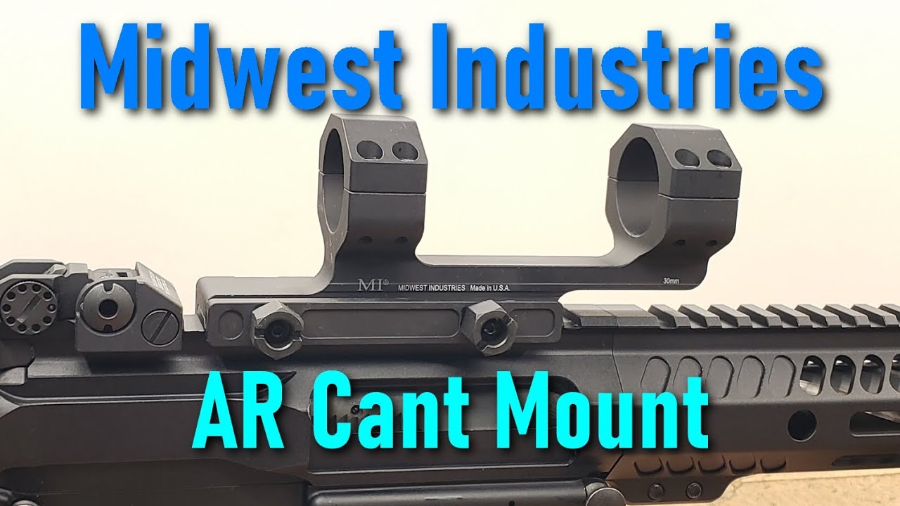 Midwest Industries AR Cant Mount - More Goodness