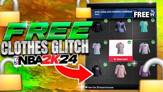 HOW TO GET FREE CLOTHES GLITCH IN NBA 2K24 🔥 UNLIMITED CLOTHES GLITCH IN NBA 2K24 ( WORKING 100%)