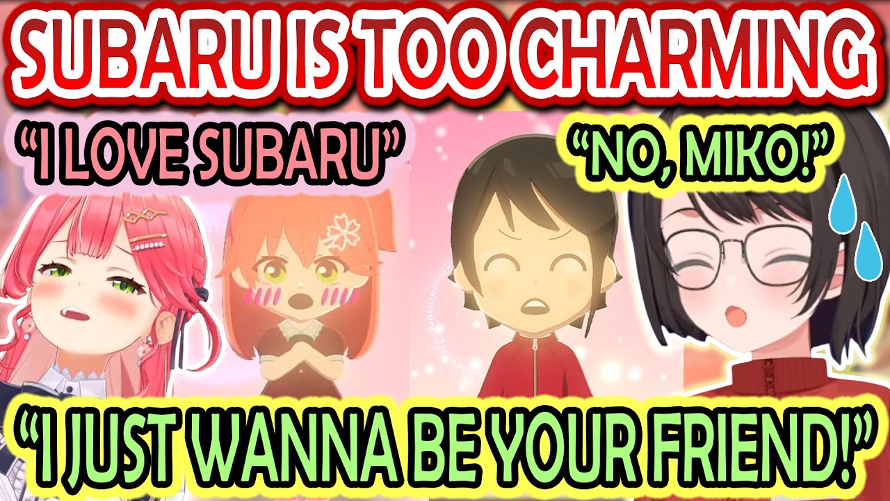 Subaru Wanted to Be Friends With Miko in Tomodachi Life But the Game Had Other Plans