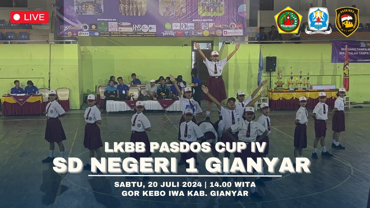SD NEGERI 1 GIANYAR | LKBB PASDOS CUP IV 2024