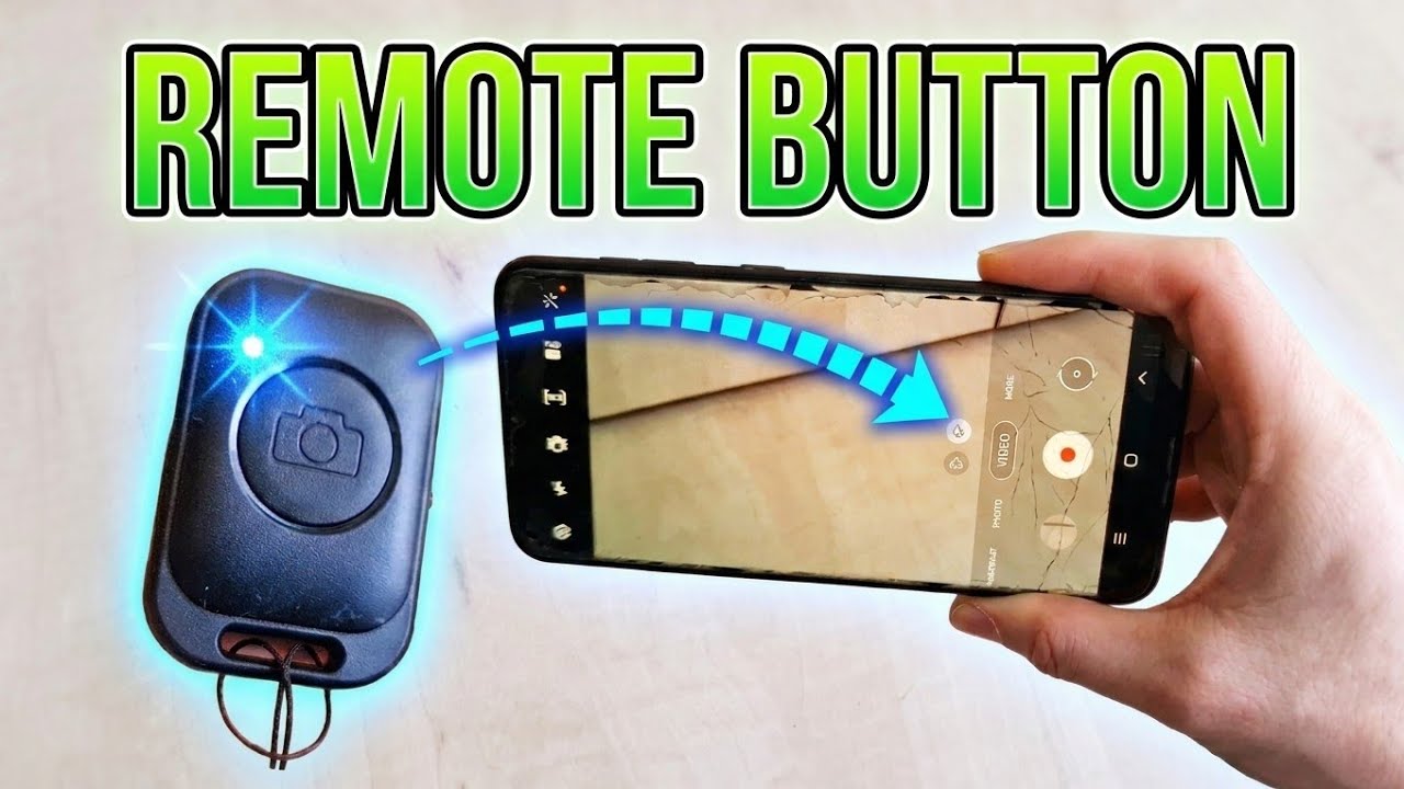How To Connect and Use Remote Camera Shutter Control Device on Mobile
