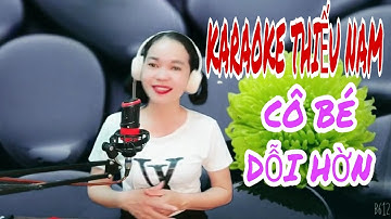 Karaoke Cô Bé Dỗi Hờn (Nguyễn Ngọc Thiện)| Thiếu giọng nam| Song ca cùng Minh Tâm